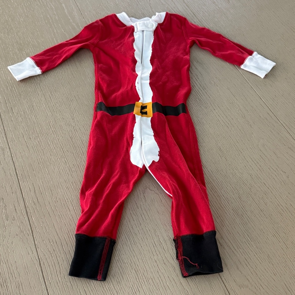 Hanna Andersson Santa Baby Onesie